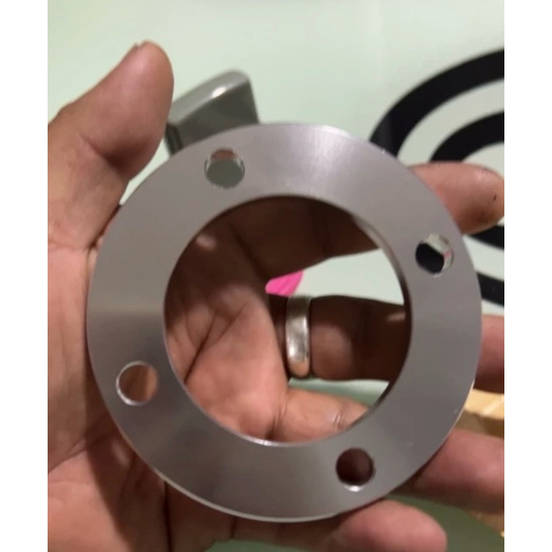 SPENCER SPACER 4HOLE 4LUBANG LOBANG สําหรับคาลิปเปอร์เบรคแผ่นดิสก์ 4 มม.5 มม.6 มม.Y15 Y125Z LC135 RS Y16 RSX SRL Wave Lagenda
