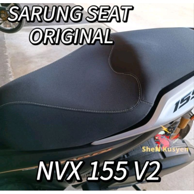 ฝาครอบที่นั่ง NVX 155 V2 2021 2023 ฝาครอบที่นั่ง NVX155 V1 V2 ฝาครอบ NVX V2 Sarung ที่นั่ง NVX 155 V