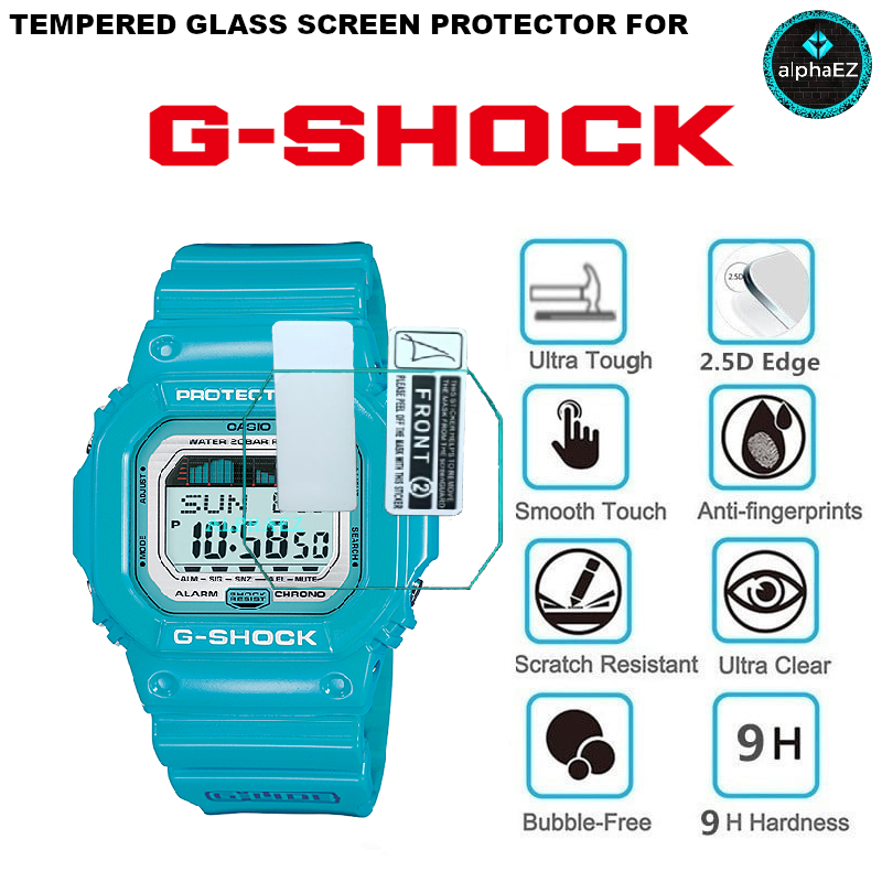 Casio G-Shock GLX-5600A-2 9H นาฬิกาป ้ องกันหน ้ าจอกระจกนิรภัย Scratch Resist DW5600 DW5610 GM5600 GWB5600