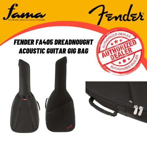 [FAMA]Fender Fa405 Dreadnz Acoustic Guitar Gig Bag