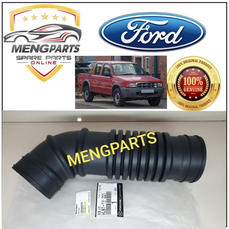 FORD RANGER WL 2.5 12V NO TURBO AIR HOSE AIR DUST WL81-13-221