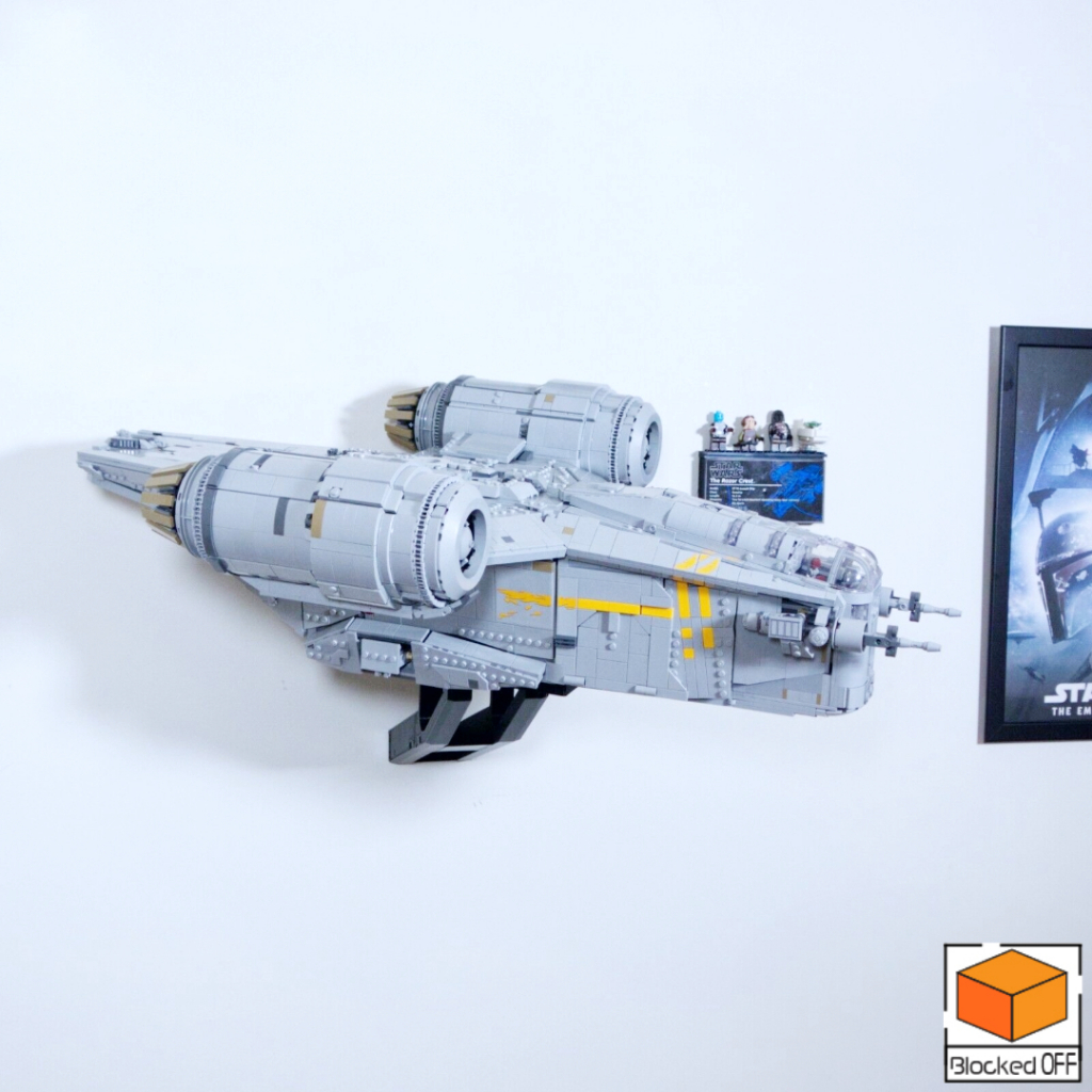 ติดผนังสําหรับ Lego Star Wars The Razor Crest UCS (75331)