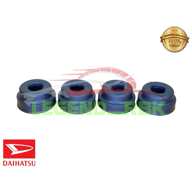 (4 ชิ้น) DAIHATSU HIJET 850 1000 S85 S70 S75 ด้านหน้า / DEPAN LOWER ARM BUSH / TENSION ROD BUSH