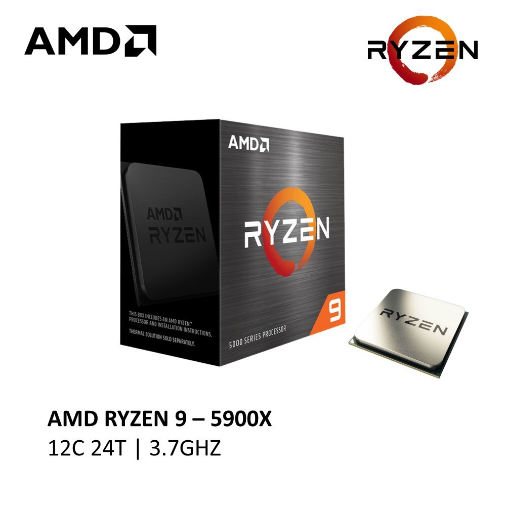 Amd Ryzen 9 5950X 16 Core 32 โปรเซสเซอร ์ เดสก ์ ท ็ อปด ้ าย