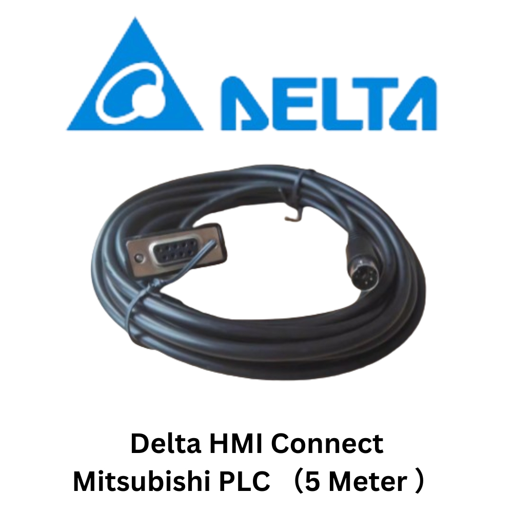 Delta HMI Connect Mitsubishi PLC (5 เมตร )
