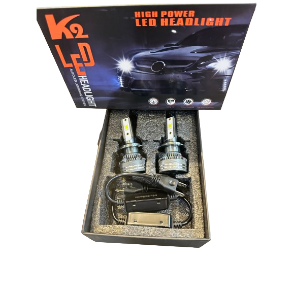 ไฟหน้า LED K2 H7 6000K