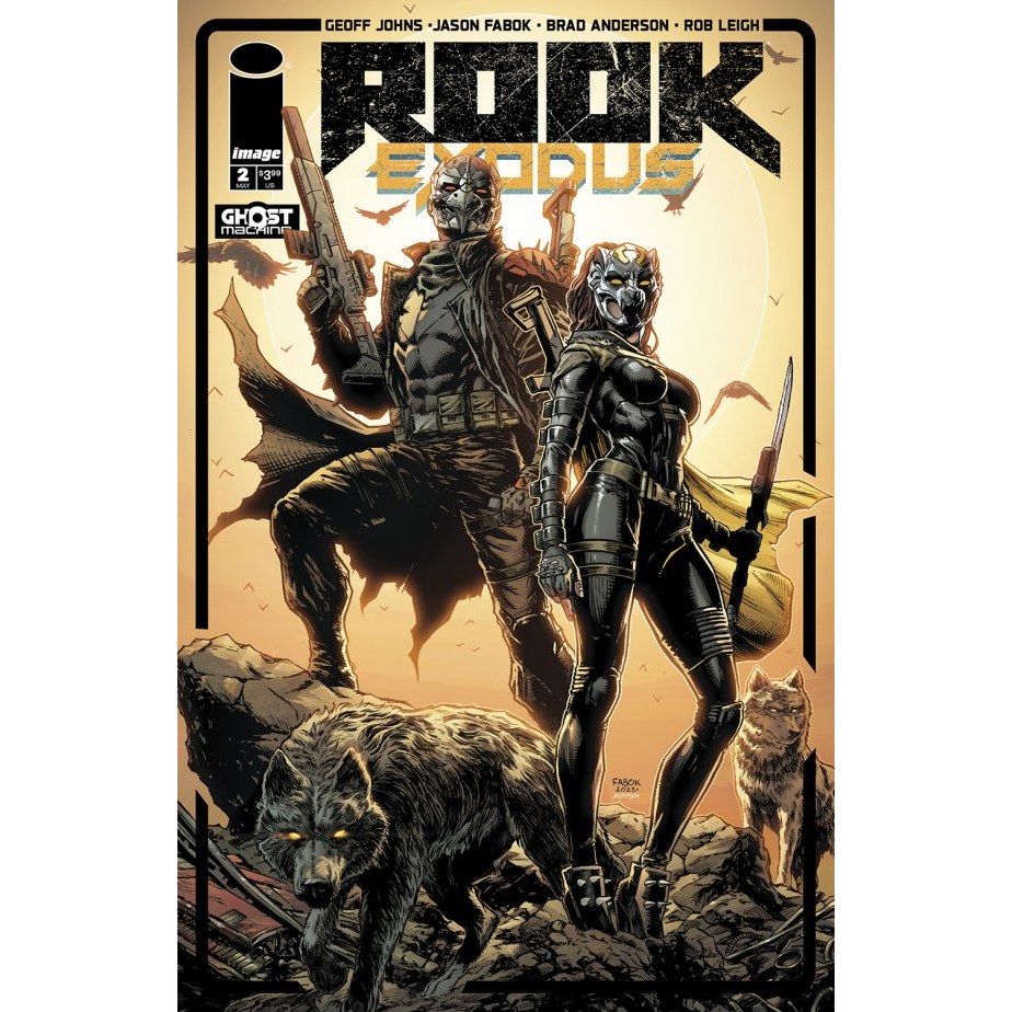 ROOK EXODUS - IMAGE COMICS - GHOST MACHINE - หนังสือการ์ตูนจริง - -
