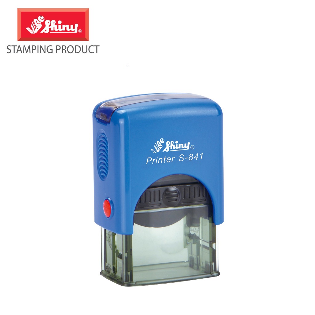 ตราประทับหมึกด้วยตนเอง S841-S845 เงาและแผ่นหมึก