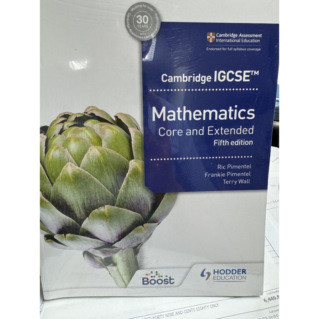 CAMBRIDGE IGCSE MATHEMATICS CORE & EXTENDED 5ED พร้อมการเพิ่มหนังสือ EBOOK -9781398373914