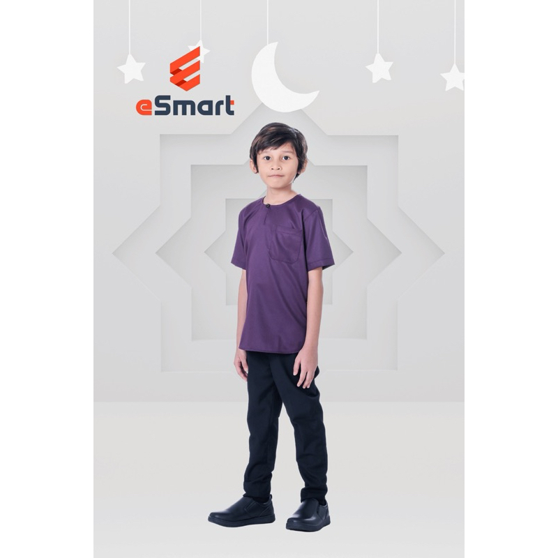 Kurta Telk Belanga Esmart แขนสั้นเด็ก