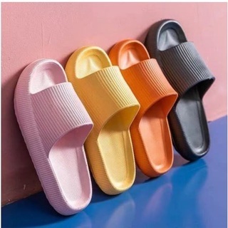หมอน Cloud Slipper Kasut Wanita Home Selipar EVA Room Slipper ญี่ปุ่นประเภท太空拖鞋