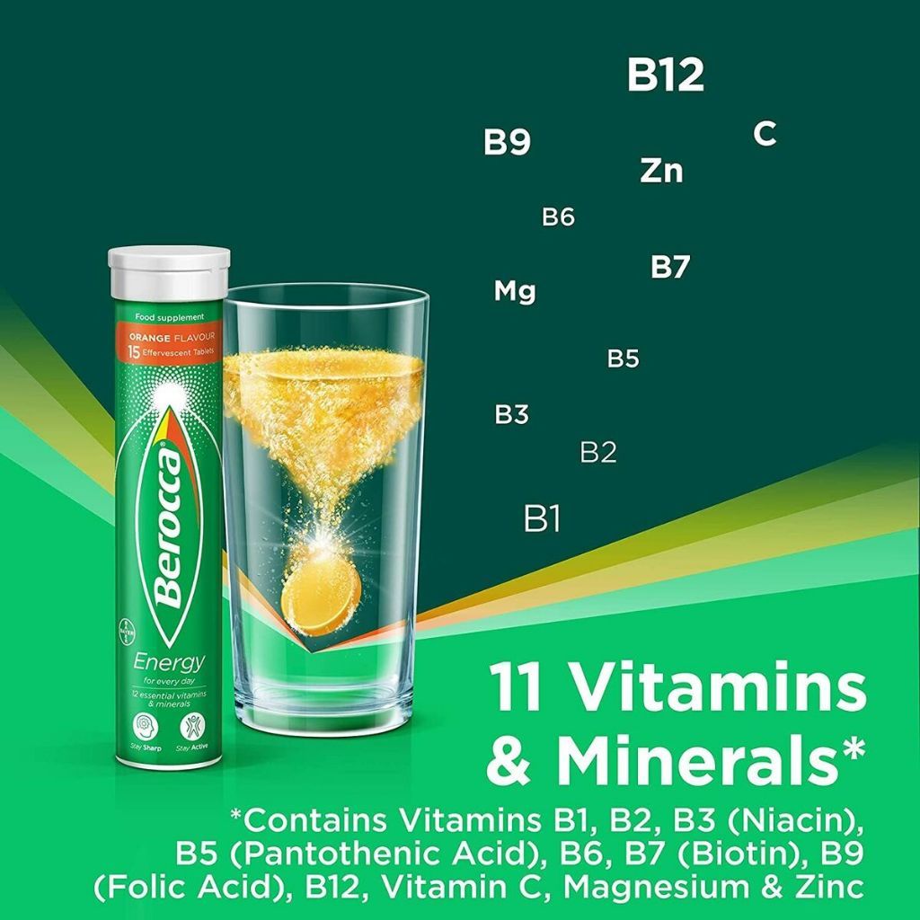 Berocca ส้มฟู่ ฟลาโวร์ 30s