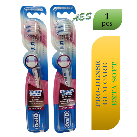 Oral-b UltraThin Pro-Dense Gum Care Manual แปรงสีฟัน (1 ชิ้น)