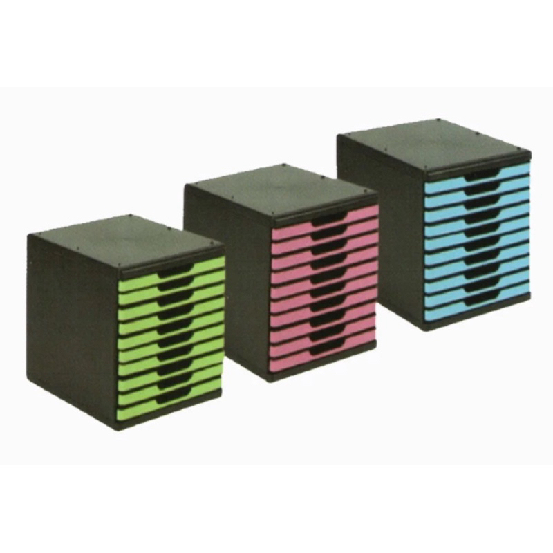 NISO 8855 10 ชั้น DOCUMENT DRAWER TRAY /LACI SIMPANAN DOKUMEN ที่เก็บของ 8855 10 Tingkat