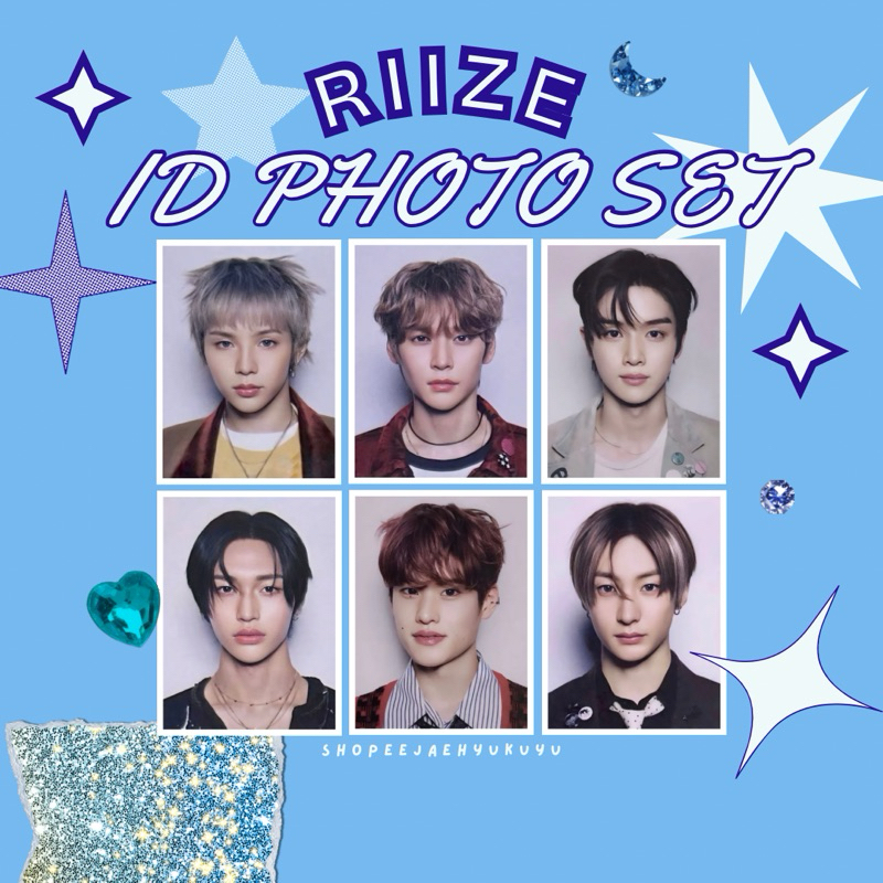 [ใหม่] RIZE ID Photo Passport Set 7 Members Riizing Day Collectbook Baby Pic
