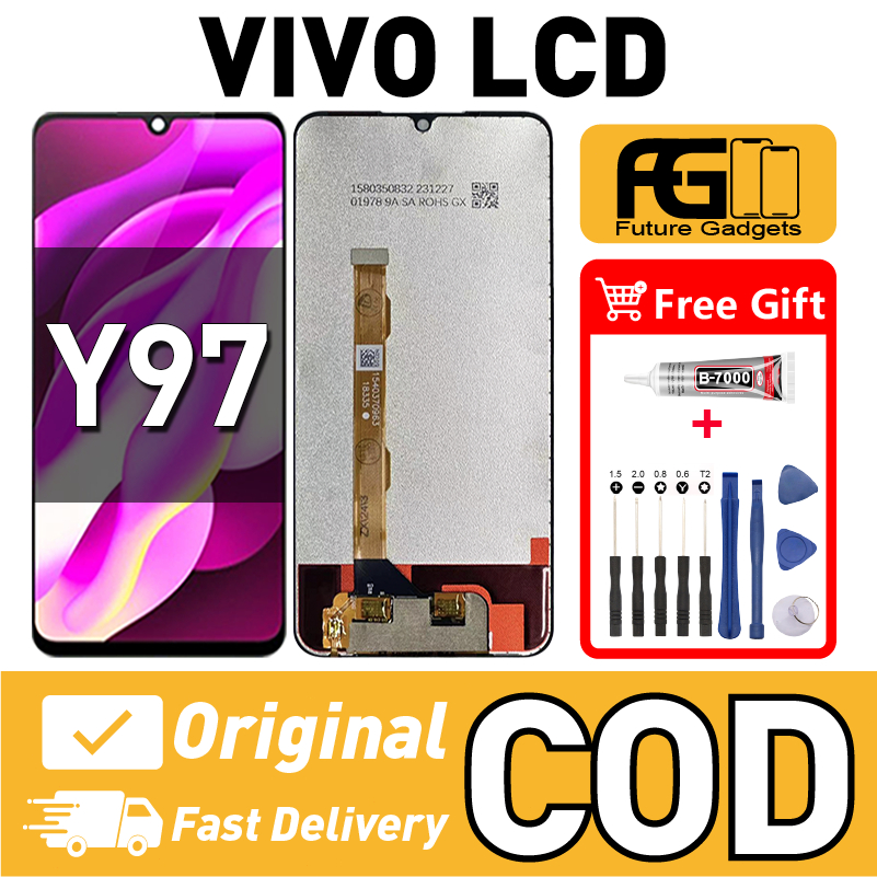 LCD VIVO Y97 สําหรับเปลี่ยนหน้าจอสัมผัส LCD Skrin