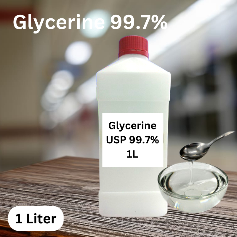 Glycerene (Glycerol) 1 Litre - Plant Base 99.7% USP 1000ML มอยส์เจอร์ไรเซอร์