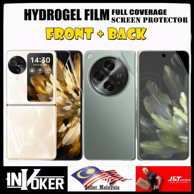OPPO Find X9 Pro / N5 / N3 Flip / N2 / N / X8 X7 X6 X5 X3 X2 X / Pro / Ultra / Front + Back Hydrogel
