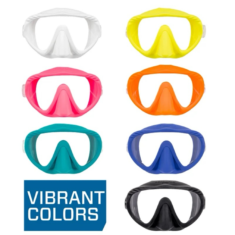 SCUBAPRO GHOST MASK FRAMELESS ASIAN FIT MASK สําหรับ SCUBA DIVING