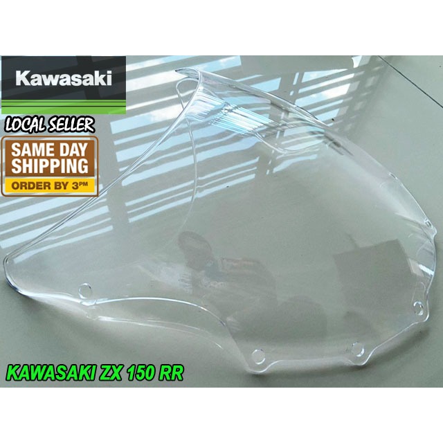 Windsreen Visor Cermin Depan KAWASAKI KRR RR 150 RR150 ZX150 ZX NINJA RR 150