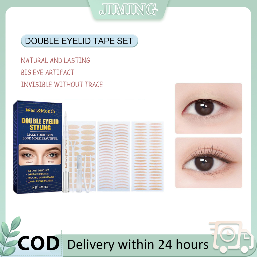 West&Month Double Eyelid Sticker Invisible Natural Seamless Sheets Eyelid Tape
