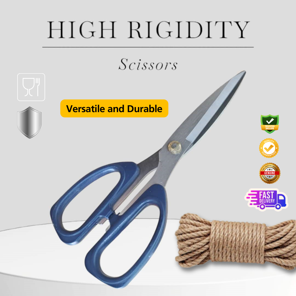 HIGH RIGIDITY SCISSORS/MULTI-FUNCTIONAL STAINLESS STEEL SCISSORS/SUPERIOR SHARP GUNTING/L19.5/M18.5/S17CM