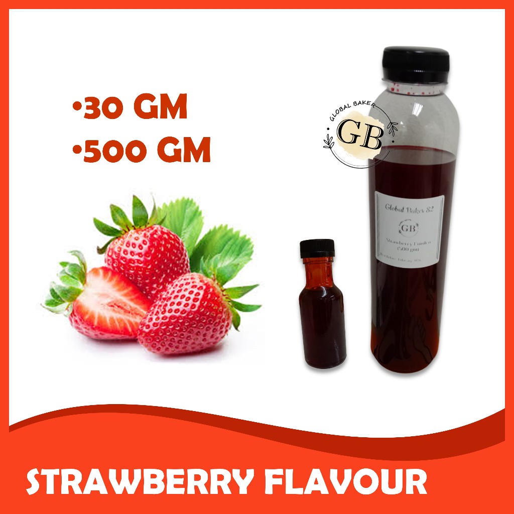 Strawberry EMULCO / EMULCO STRAWBERI (HALAL) - 30GM/500GM