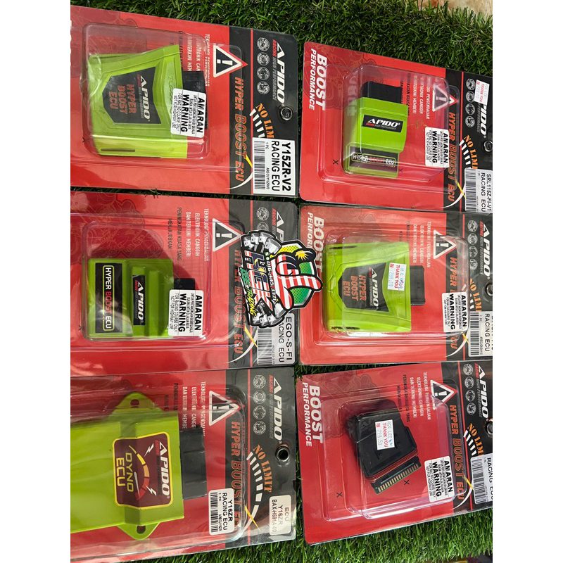 APIDO SUPRIMO HYPER BOOST ECU PNP NO DYNO ไม่มีตัดความเร็วสูงสุด ADA Y15 V1 V2 Y16 RS150 V1 V2 SRL11