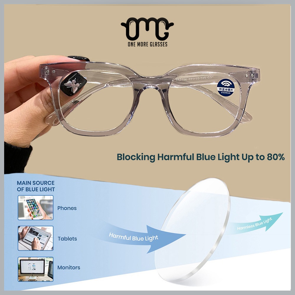 OMG Cermin Mata / Spek Mata / กรอบแว่นตา / Spek Mata Viral / แว่นสายตา / Bingkai Cermin Mata / TR310