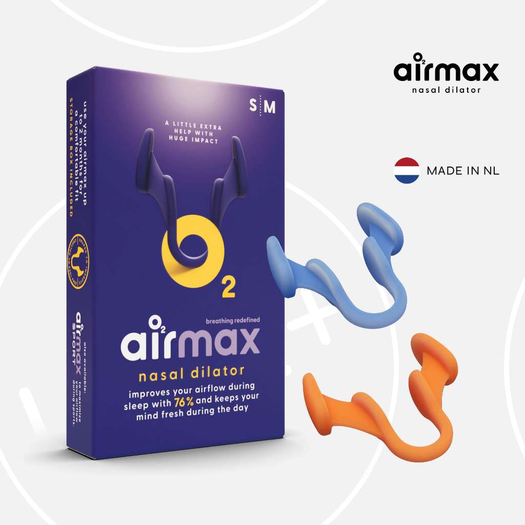 Airmax Nasal Dilator Classic | ป้องกันการนอนกรน Snore Stopper คลิปหนีบจมูก Alat Henti Mengrangi Dengkur