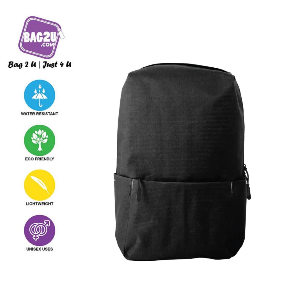 Bag2u School Bag Backpack Multi Channel Light Weight Unisex Minimalist design Bag Galas Viral