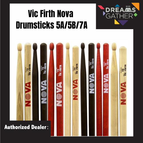 Vic Firth Nova Drumsticks 5A/5B/7A