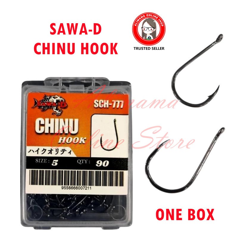 SAWA-D ONE BOX CHINU FISHING HOOK SCH-777 MATA KAIL