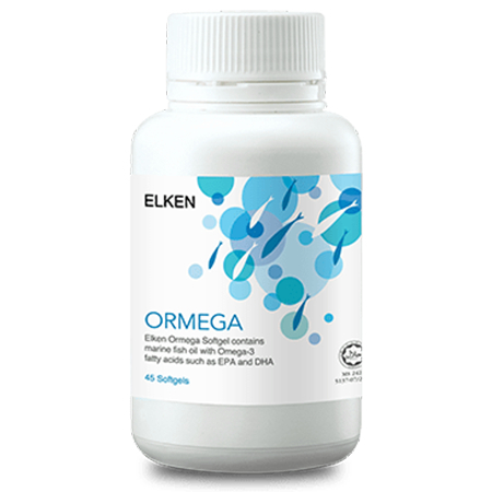 Elken ORMEGA (ซอฟต์เจล 45 ชิ้น)