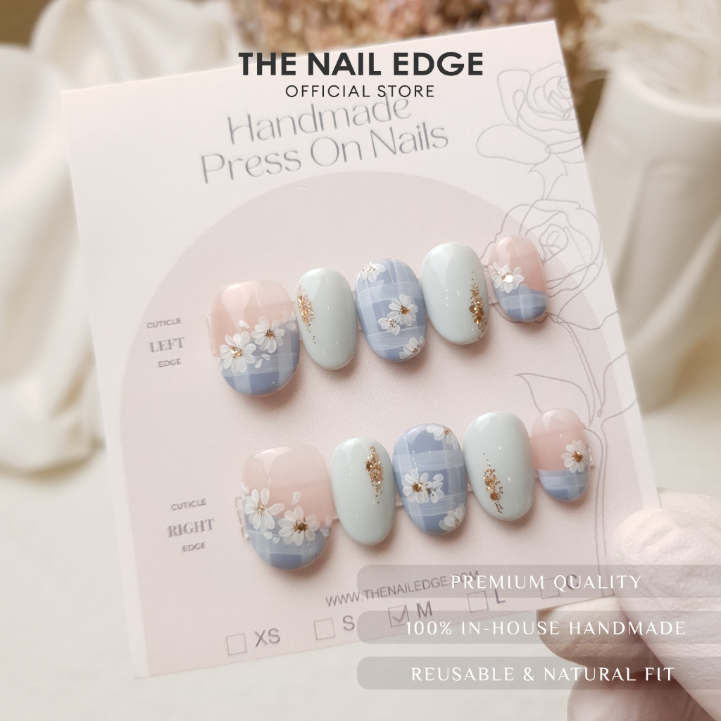 TheNailEdge Premium Handmade Press-On Nails - T038