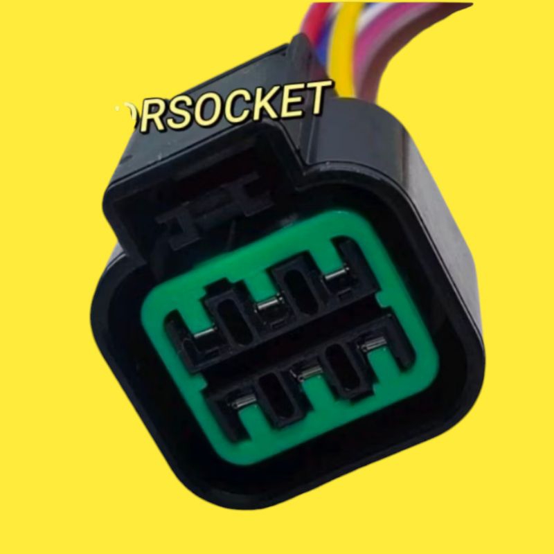 6 PIN PROTON WIRA PERDANA THROTTLE BODY SWITCH STEPPER มอเตอร์ IDLE AIR CONTROL VALE DOHC 4G91 4G93 