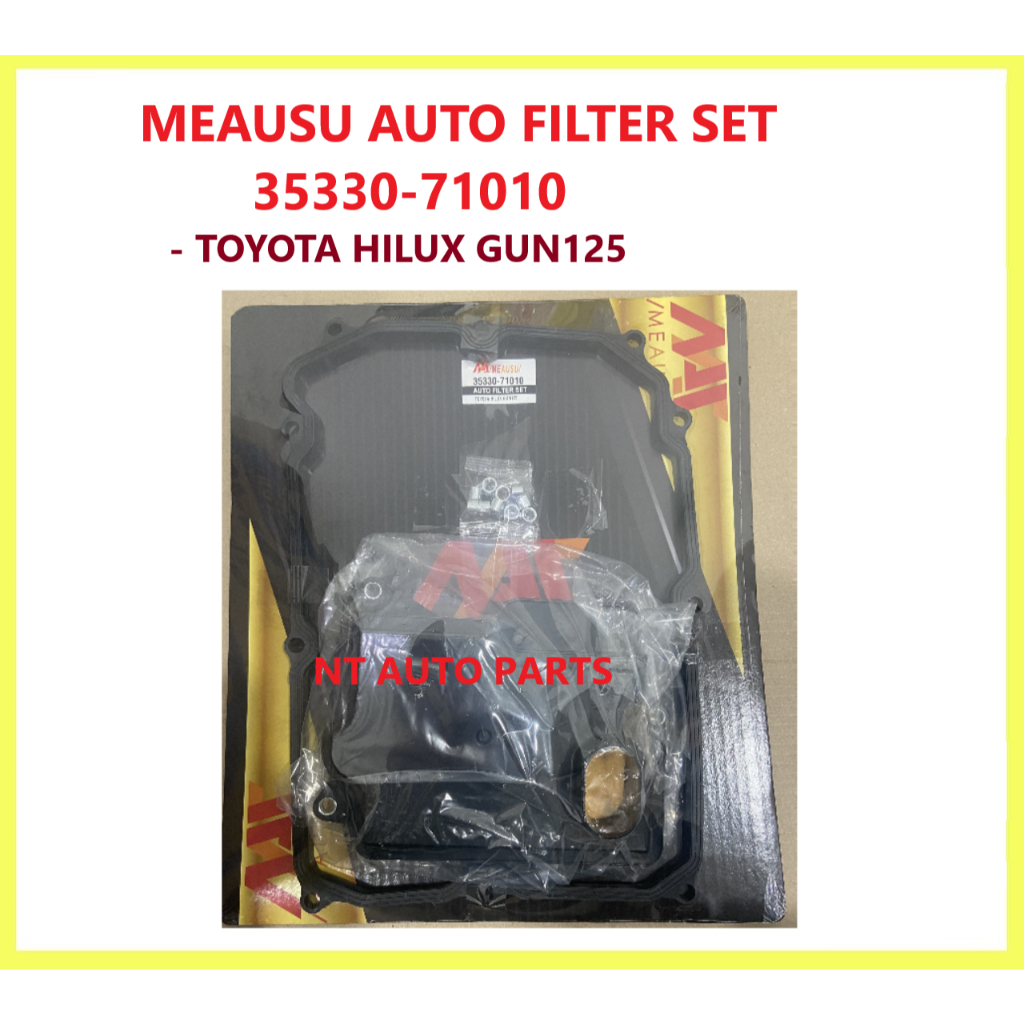 Meausu AUTO FILTER SET 35330-71010 - TOYOTA HILUX GUN125