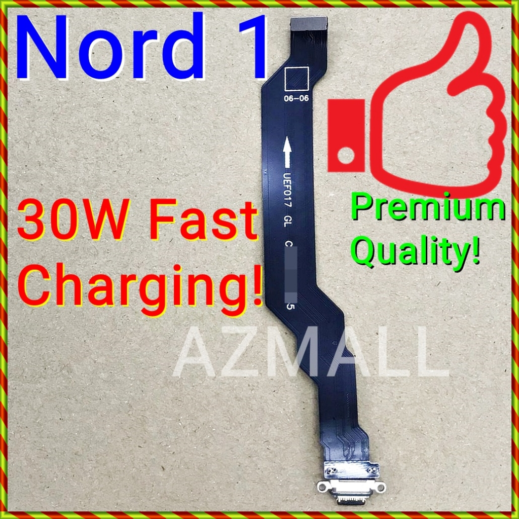 ใหม่พอร์ตชาร์จ Flex Ribbon สําหรับ OnePlus Nord 1 /Nord1 / AC2003 AC2001