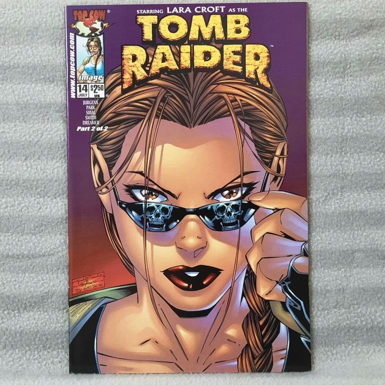 Tomb Raider 14 (ภาพ/การ์ตูนวัวชั้นนํา) Dan Jurgens, Andy Park, Jonathan Sibal