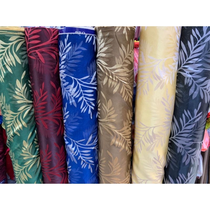 ผ้า JACQUARD CURTAIN 58 INCHES/60 INCHES WIDTH (CLOTH ONLY) / เสื่อรองอาบน้ํา / KUSYEN / TABLE