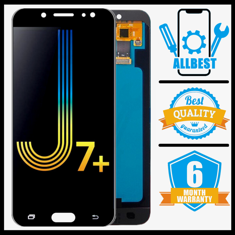 SM J7 PLUS C710F C7 2017 เปลี่ยนหน้าจอสัมผัส LCD