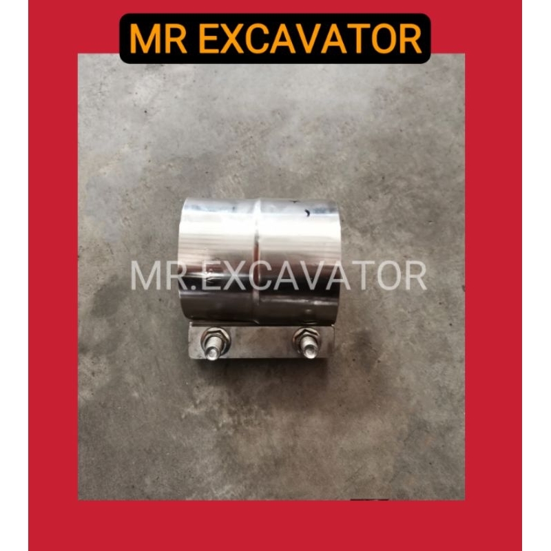 Sumitomo S280 280 LS2800 FJ FJ2 6BD1 Excavator Muffler Clip Clamp Exhaust Turbo ท่อ Paip