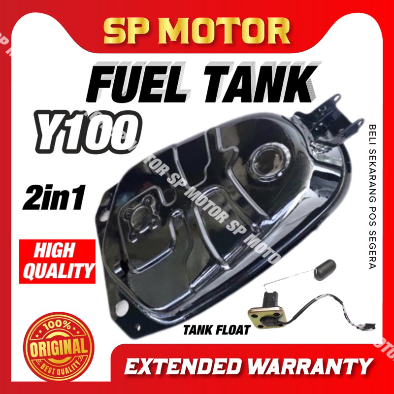 YAMAHA Y100 TANK (ST) /// Y100 SPORT 100 SPORT100 FUEL TANK PETROL FLOAT PELAMPUNG TANGKI MINYAK TANK MINYAK BLACK HITAM