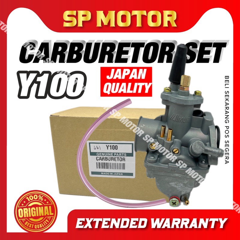 Y100 YAMAHA CARBURETOR MIKUNI KARBORETER CARBURATOR KARBORATOR KARBERATOR YAMAHA YB3L YTZ5S YB5L RKM