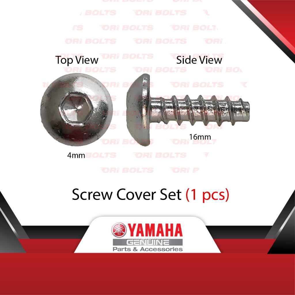 90160-05814 Yamaha NVX V2 Allen Key Cover Set สกรู Bolt