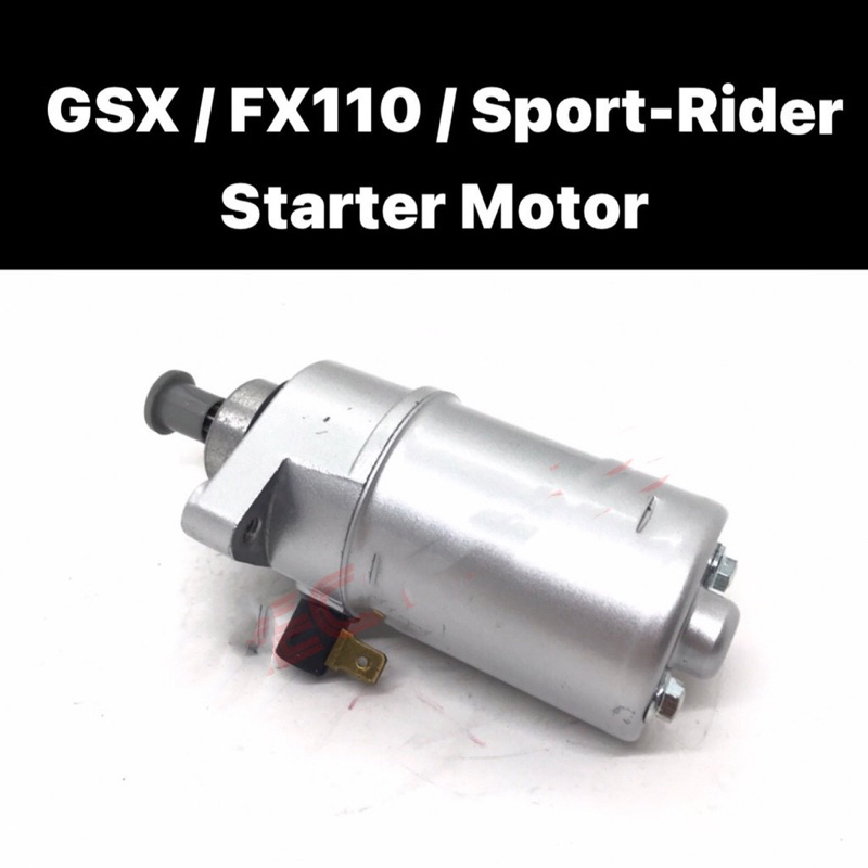 SUZUKI GSX STARTER MOTOR / FX110 / FX 110 / SPORT RIDER / SPORT-RIDER / FD110 / FD 110 / JOYRIDE