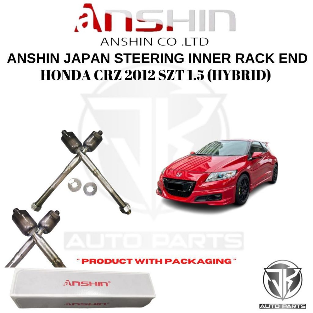 ANSHIN OEM STEERING INNER RACK END HONDA CRZ 2012 SZT 1.5(HYBRID)