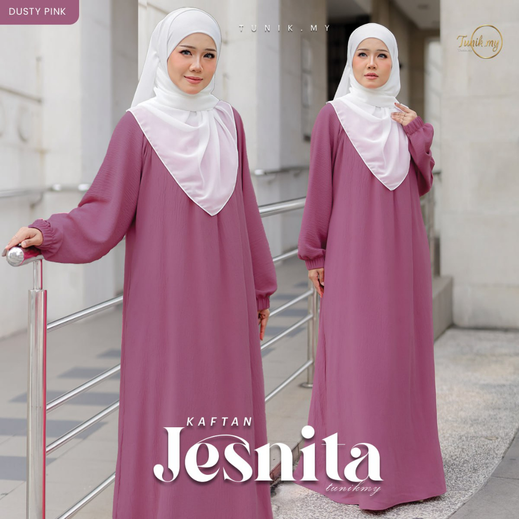 [Revel] Kaftan Jesina Dusty Pink