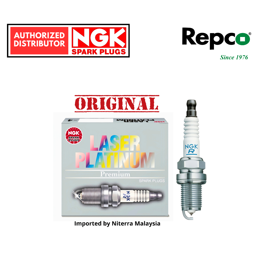LZKAR6AP-11 (4 ชิ้น) หัวเทียน NGK Laser Platinum By Repco