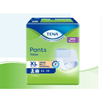 TENA PANTS VALUE XL 8PCS (120CM-160CM)